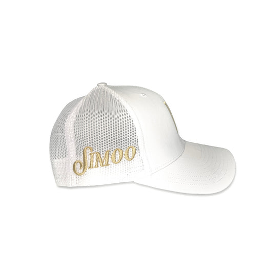 Simoo White lll Hat