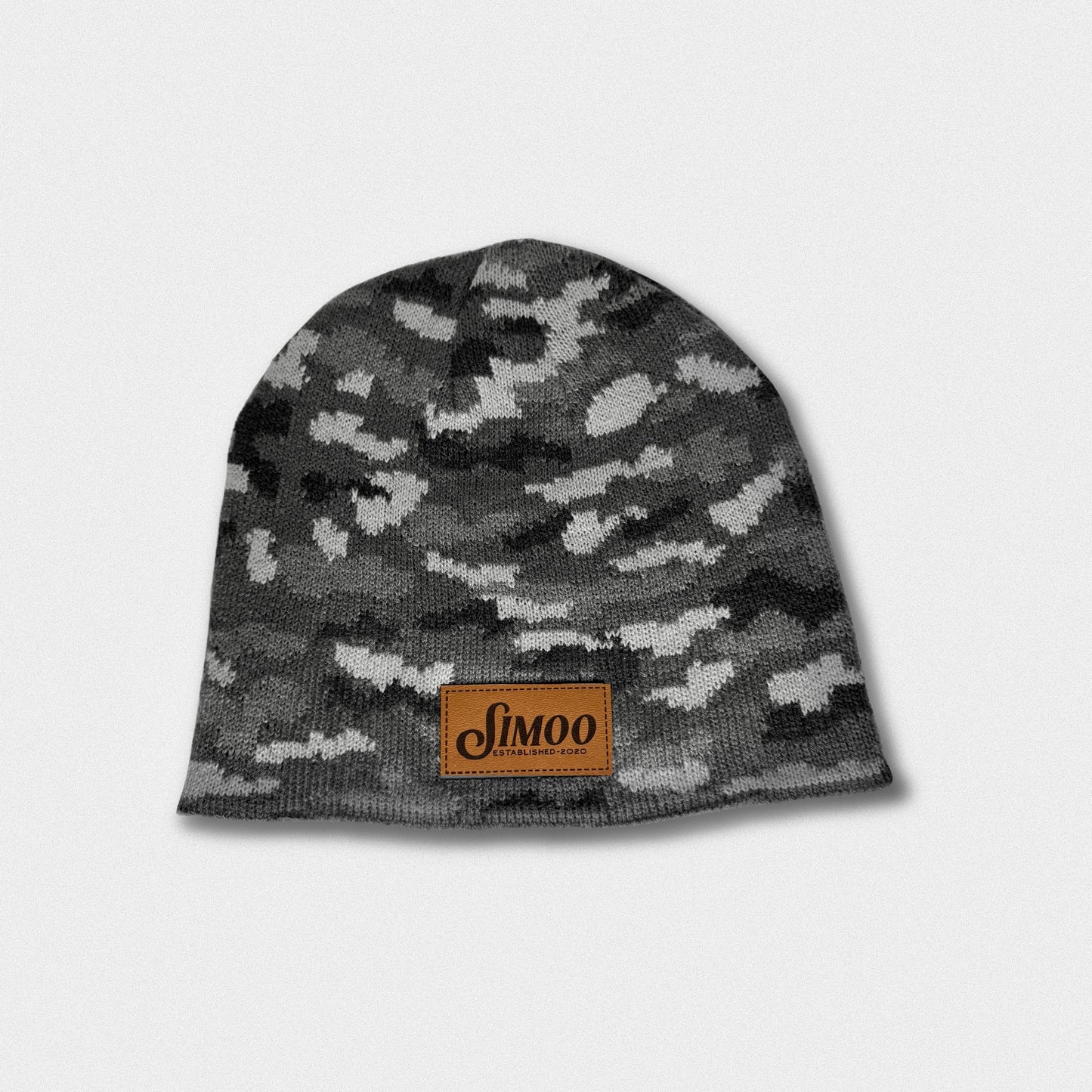 Simoo B&W Camo Beanie
