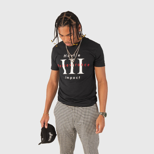 Hustle Perseverance Impact      T Shirt