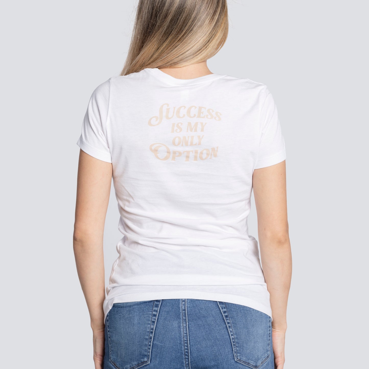 Simoo Women’s White Foundation Tee No Simoo Logo