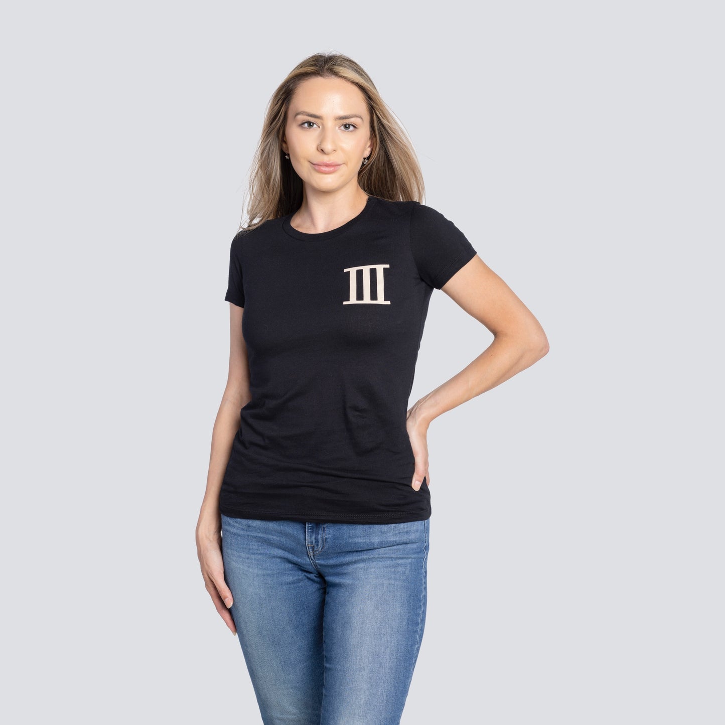 Simoo Women’s Black Foundation Tee