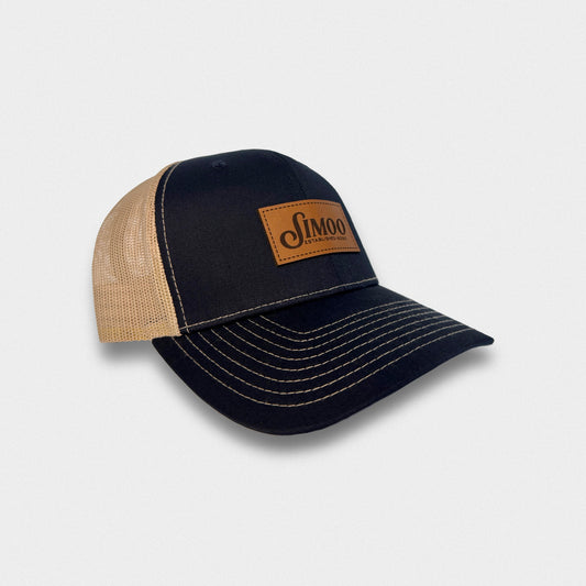 Simoo Denim Patch Hat