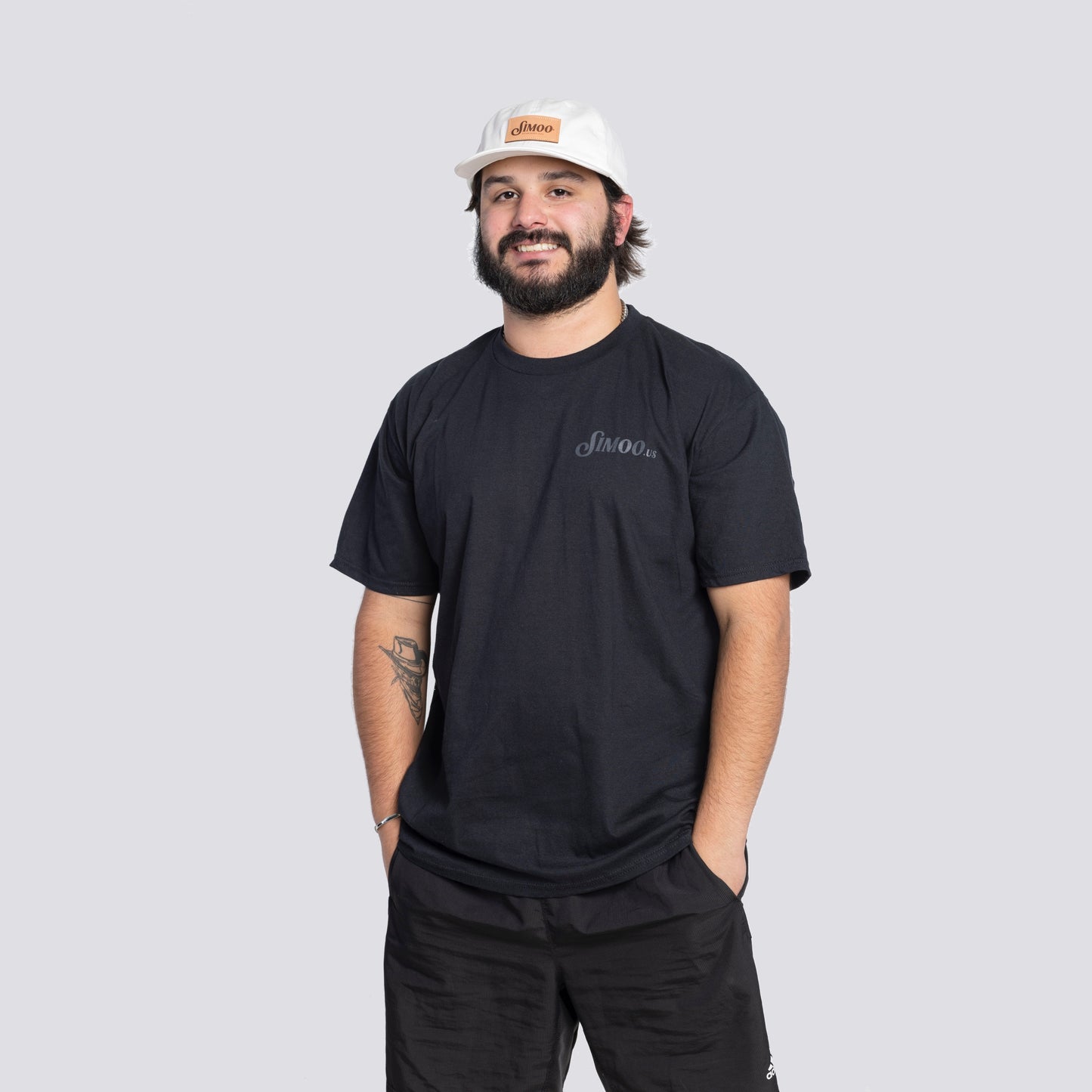 Black On Black Simoo.us Tee