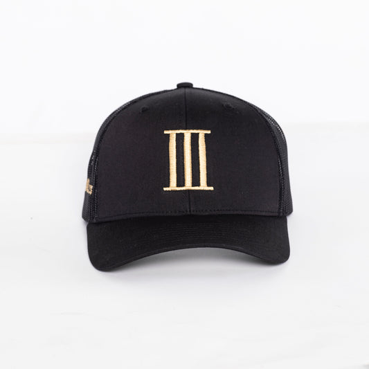 Simoo Foundation Black Trucker
