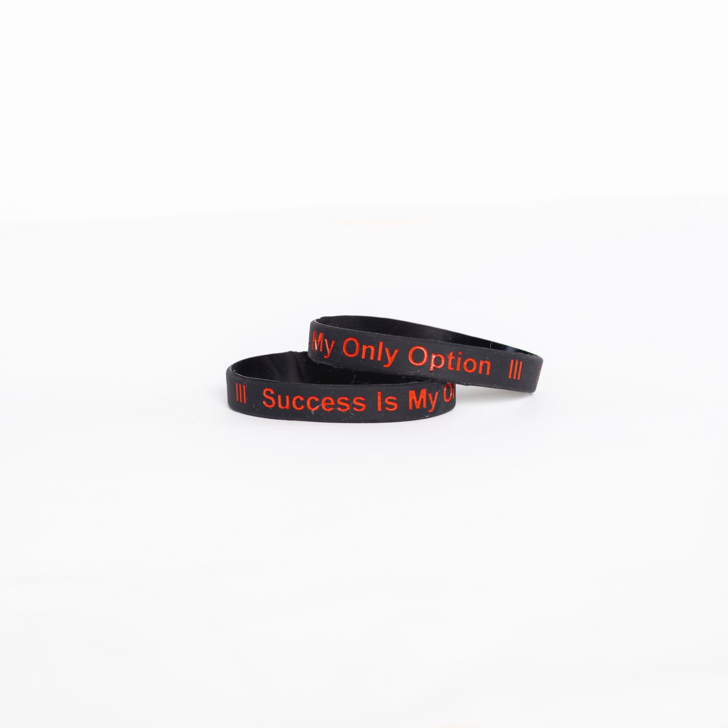 Success Is My Only Option Wristbands